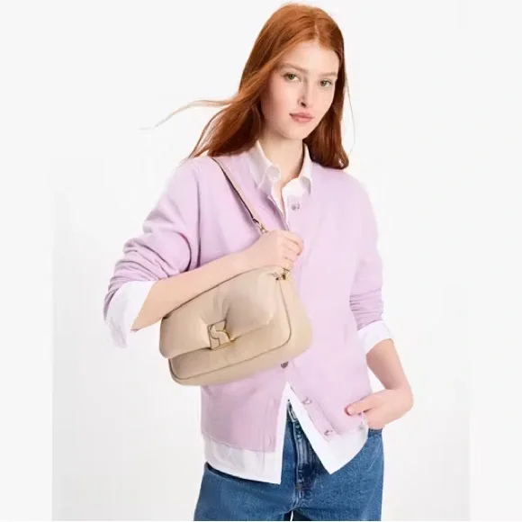 kate spade new yorkDakota Puffy Leather Crossbody